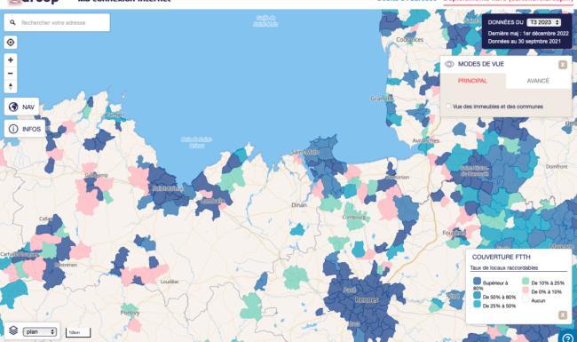 La fibre optique en Bretagne, Saint-Malo, Dinan, Dinard, Saint-Brieuc, Pleurtuit…